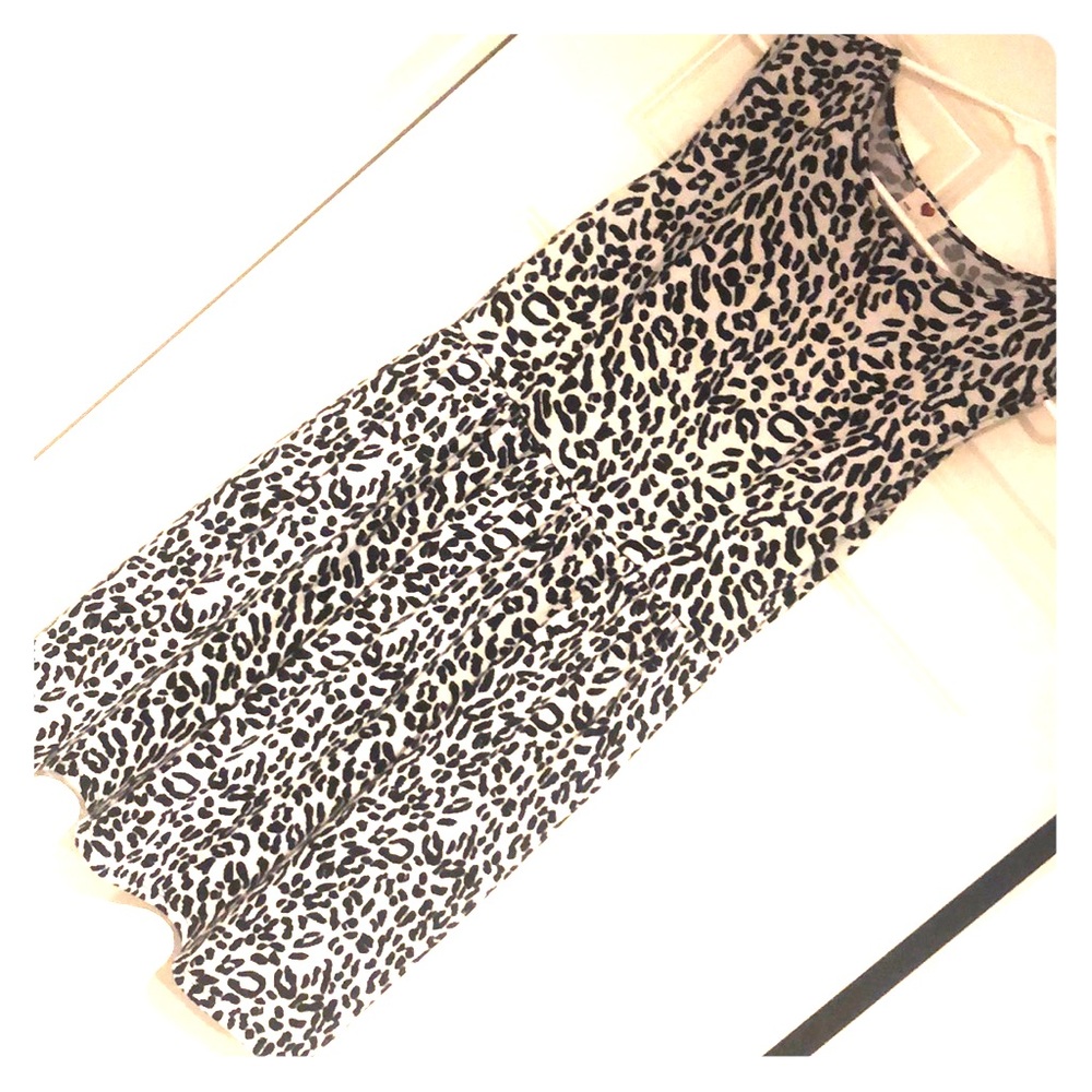 Leopard dress size large